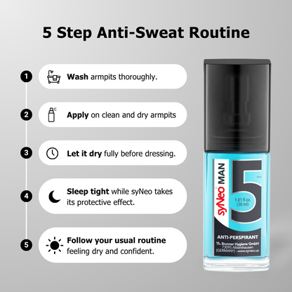 syNeo 5 MAN Anti-Perspirant Pump Spray 30ml